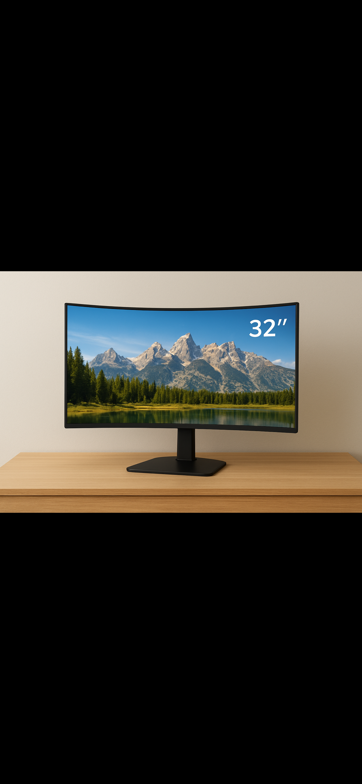 Curved 32” monitor product image